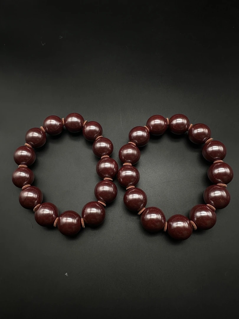 天然辰砂【牛牛严选】朱砂手串 多样性只发一件 X/8809/J 约16mm