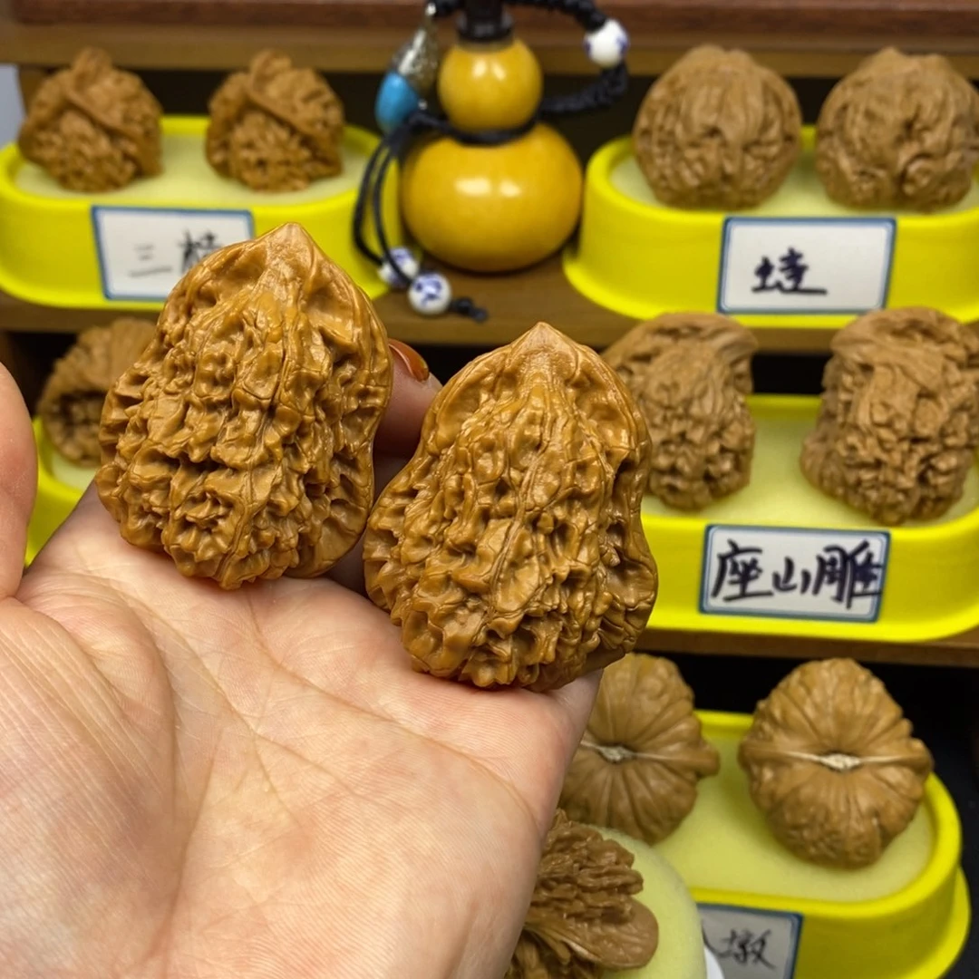 核桃葫芦 文玩/木作/... 文玩把件