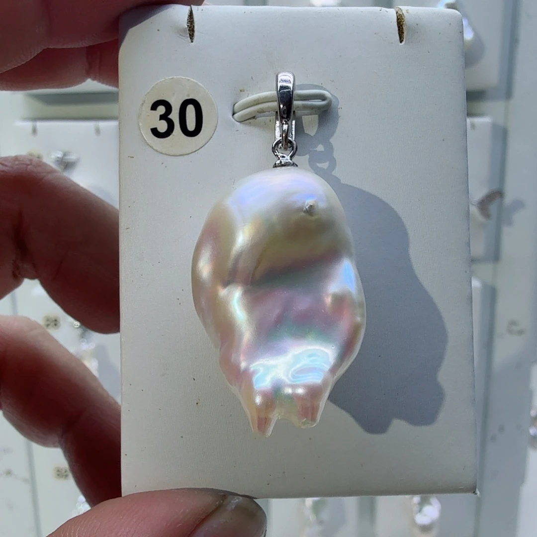 淡水珍珠合金颈饰