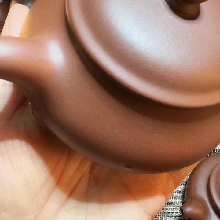 漂***鱼底槽青茶壶微椵作品