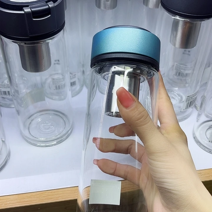 万象品牌单层玻璃杯样品U262绿