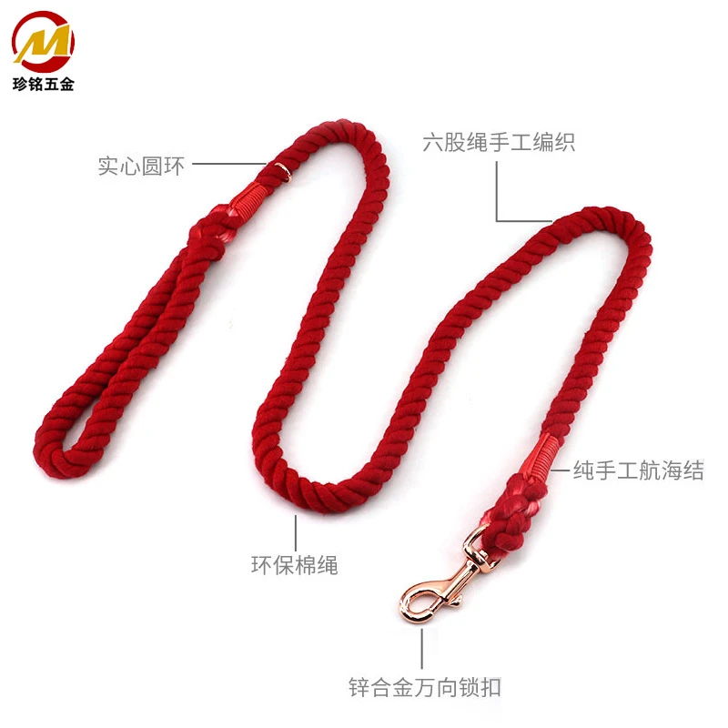 PETTYPERRY牵引绳大中型犬狗链金毛德牧拉布拉多拴狗绳遛狗绳子