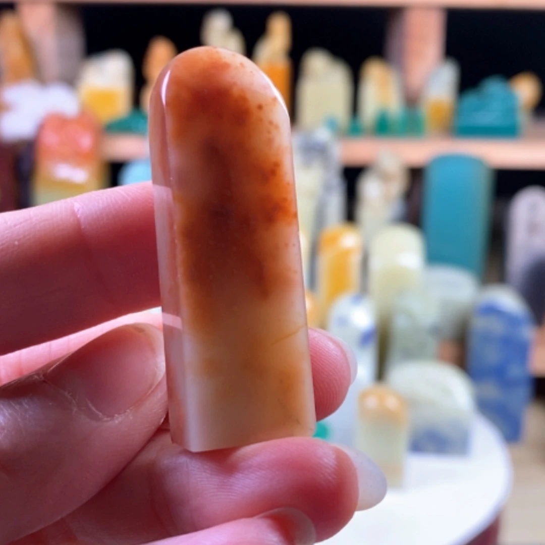 【闪购商品】青田石封门红花…………