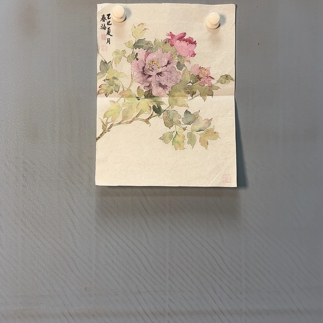 国画1144 牡丹一如您的脸颊