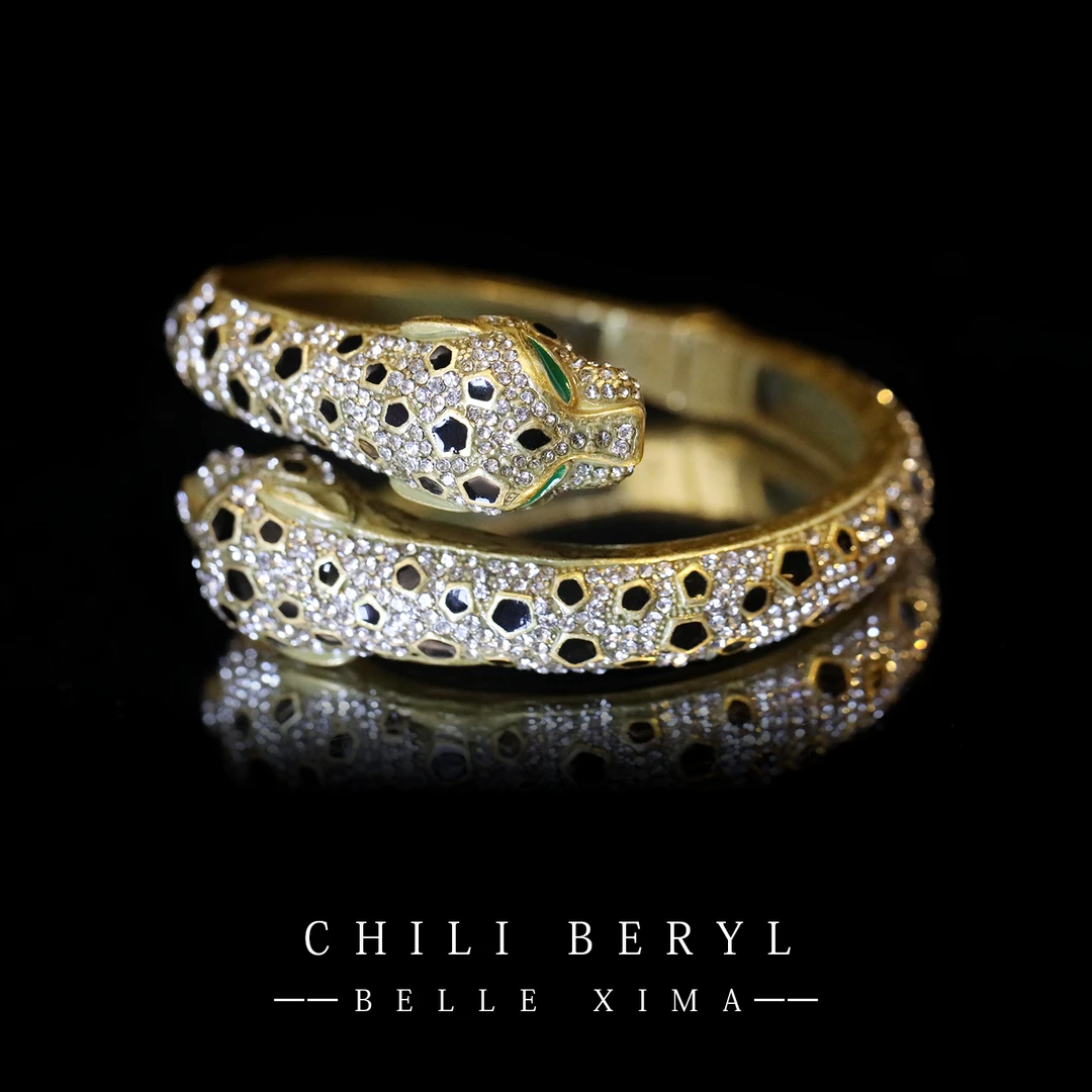 铜合金珐琅手镯 【838】经典原标珍藏款Chili Beryl