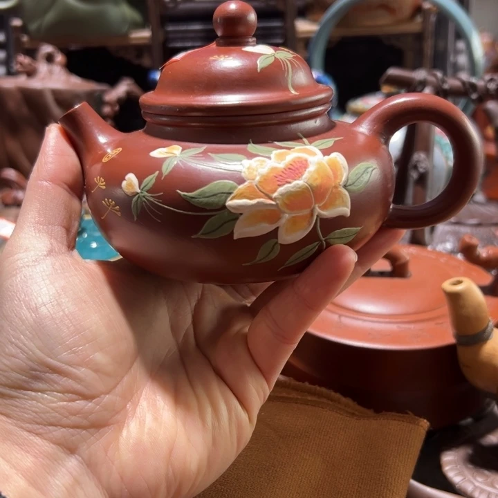紫砂茶壶紫砂壶收藏起来了！