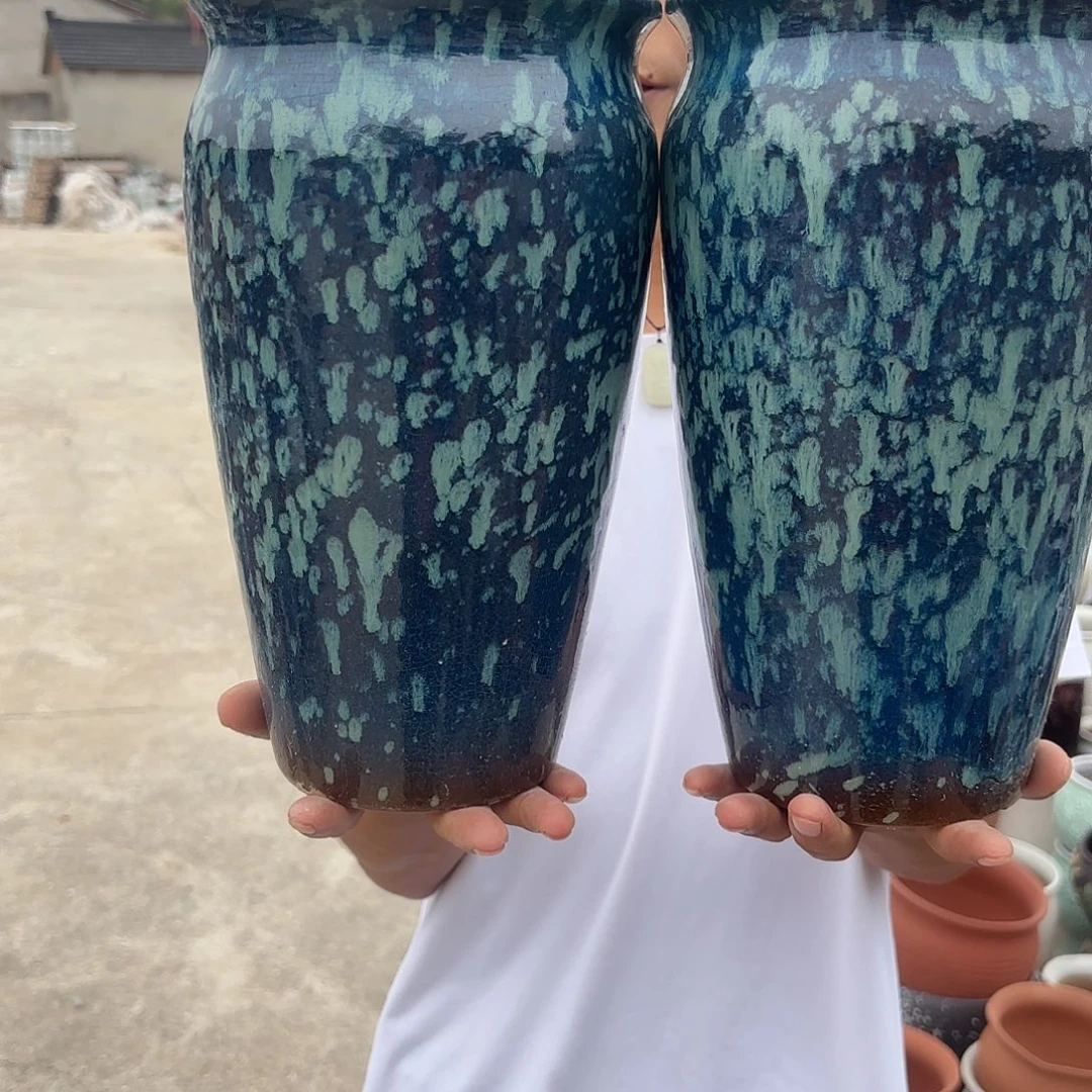 蓝两个口径15高度26