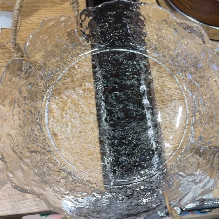 中古风水果盘一个装