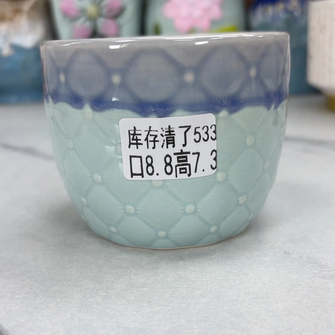 @夏西陶瓷花盆@@5533