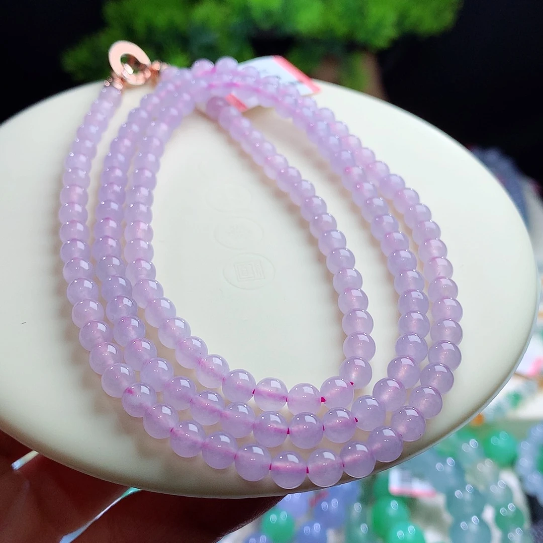 项链未镶嵌翡翠卡5mm