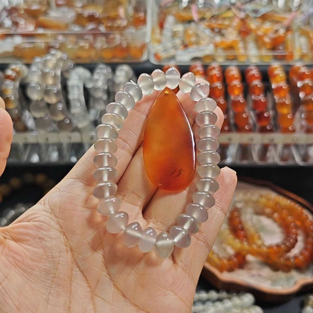 愿****玛瑙/玉髓未镶嵌手串