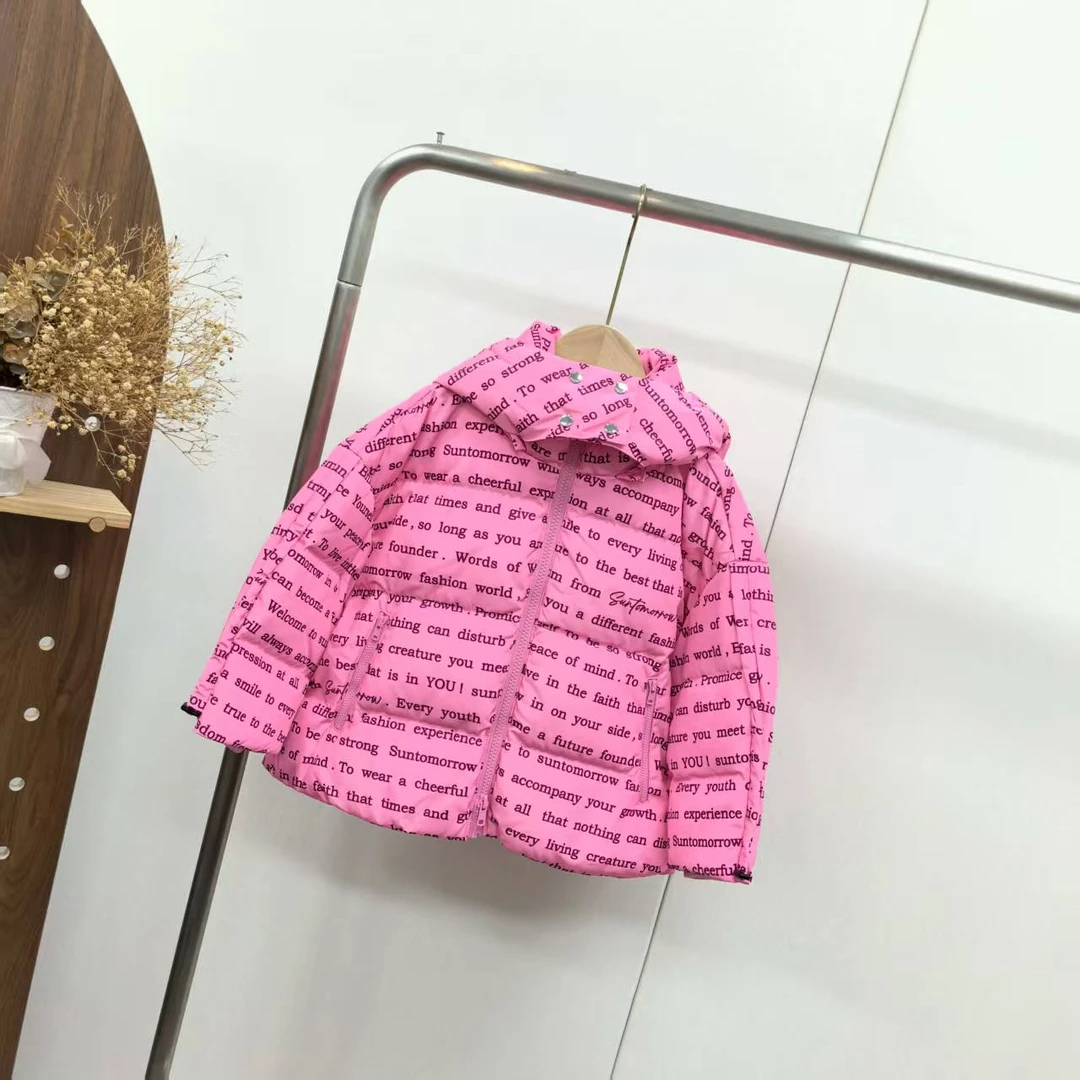 【4267A】粉色时尚羽绒服A7-9