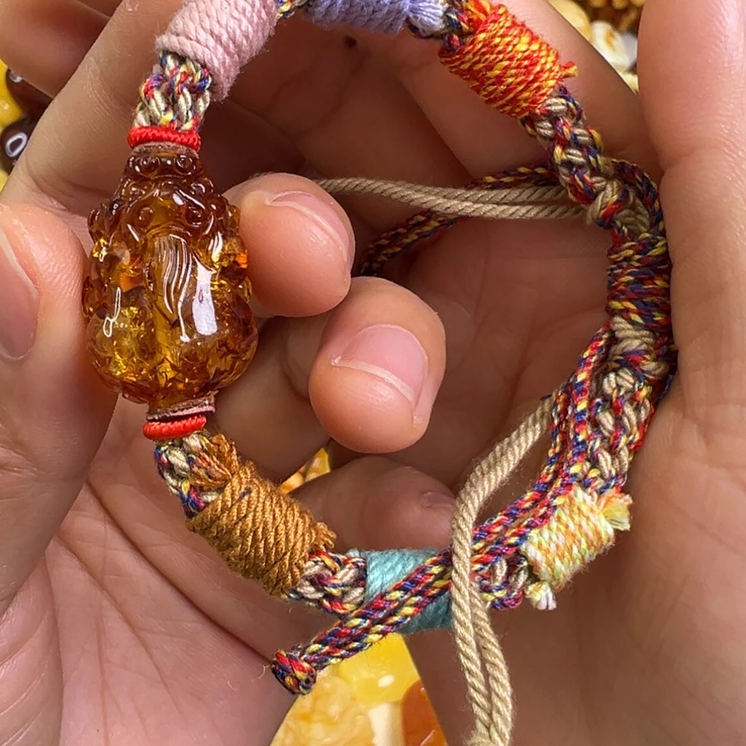 未镶嵌蜜蜡裸石琥珀