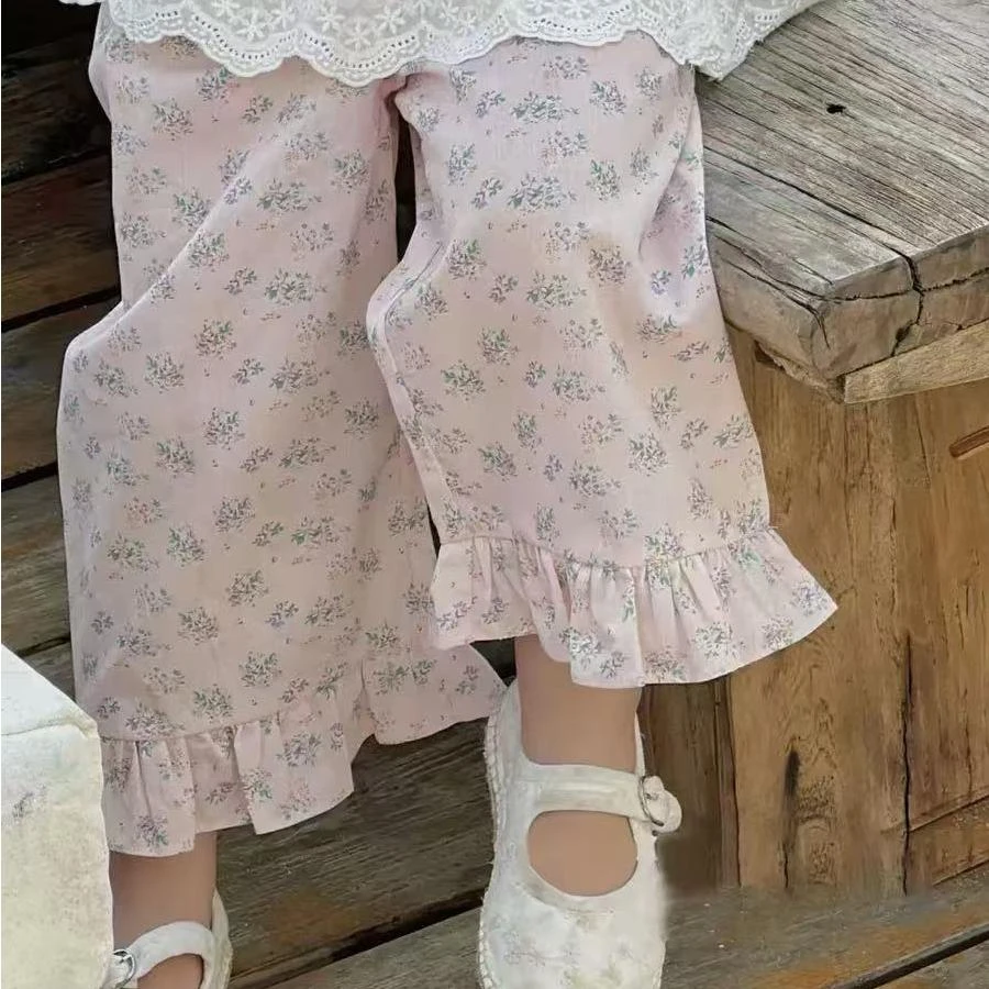 2025新款夏季防蚊裤薄款透气男童女童宝宝长裤韩版中小童休闲裤