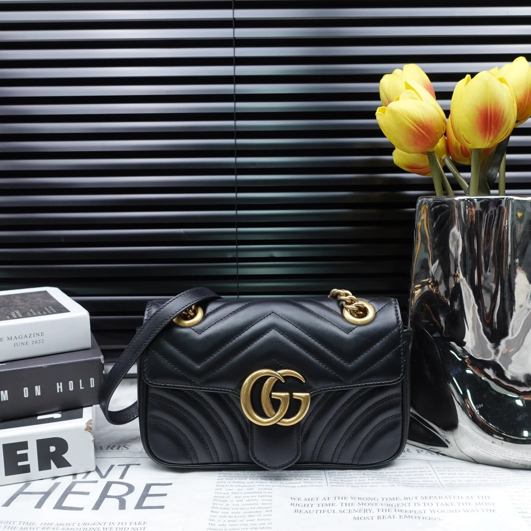 95新 GUCCI/古驰 单肩包/T10338074