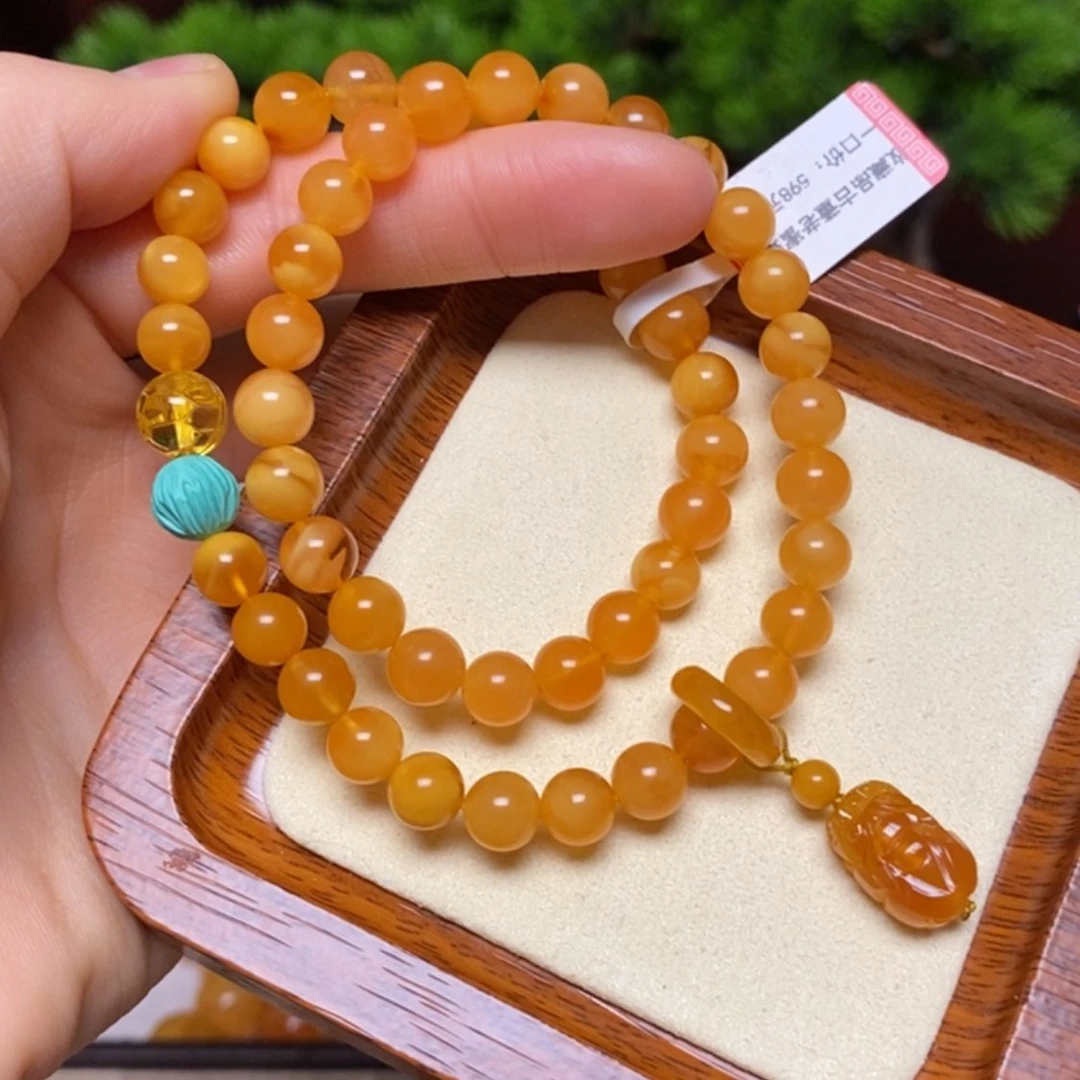 【闪购商品】手链蜜蜡未镶嵌手串