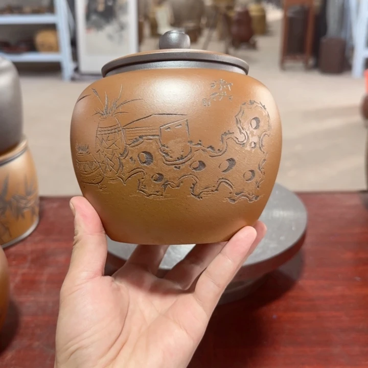 茶叶罐紫砂。。。。。。。。