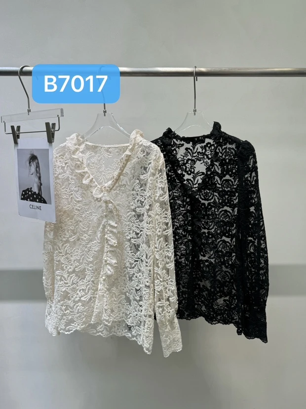 （小满）夏季新款小众原创设计休闲时尚百搭上衣NO退NO换(7017)