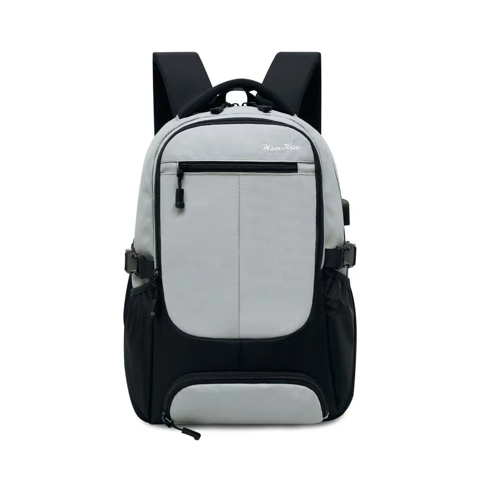 户外男女双肩包潮流拉链双肩包欧美风休闲软面水洗登山运动时尚