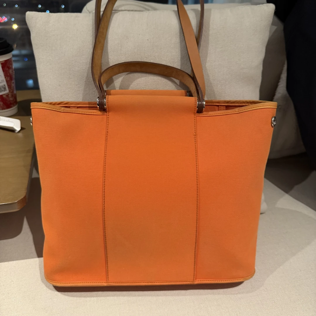 95新 Hermes/爱马仕 1207 8326 爱马仕橙色手提包