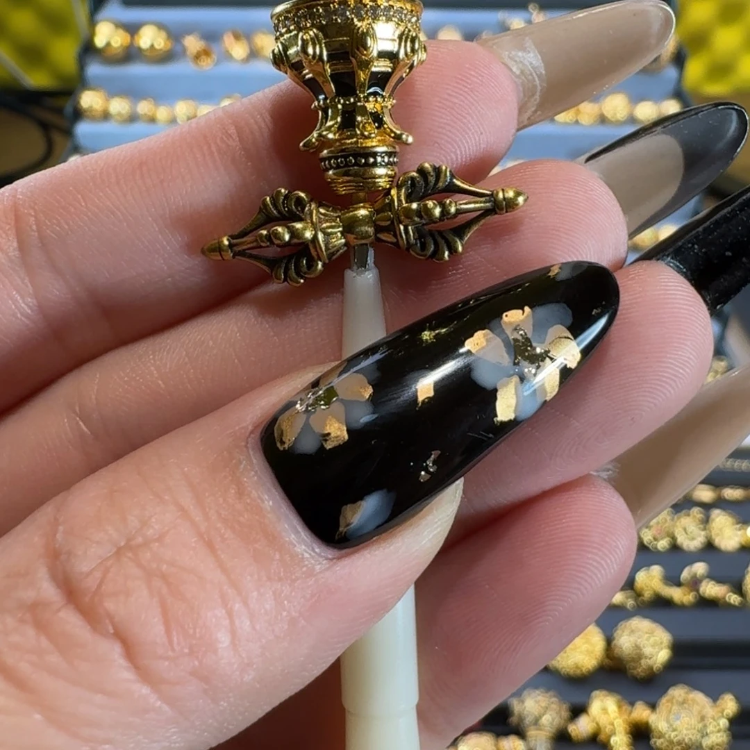 足银玻璃大号佛塔 背云
