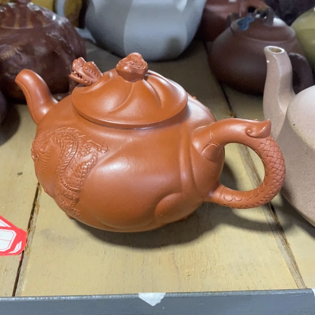 茶壶紫泥原矿手工184