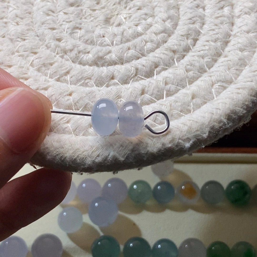 散珠翡翠许*宝9+天然翡翠A货散珠