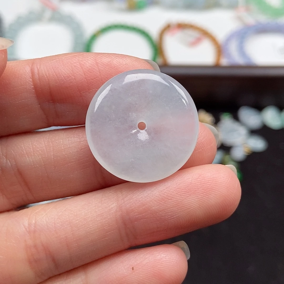 翡翠未镶嵌手串卡23