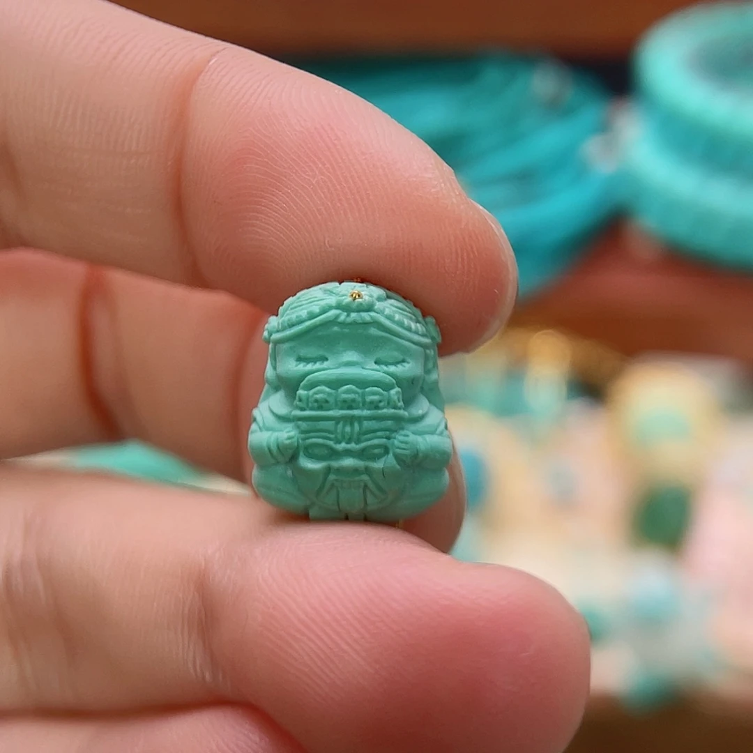 绿松石未镶嵌珠宝半成品