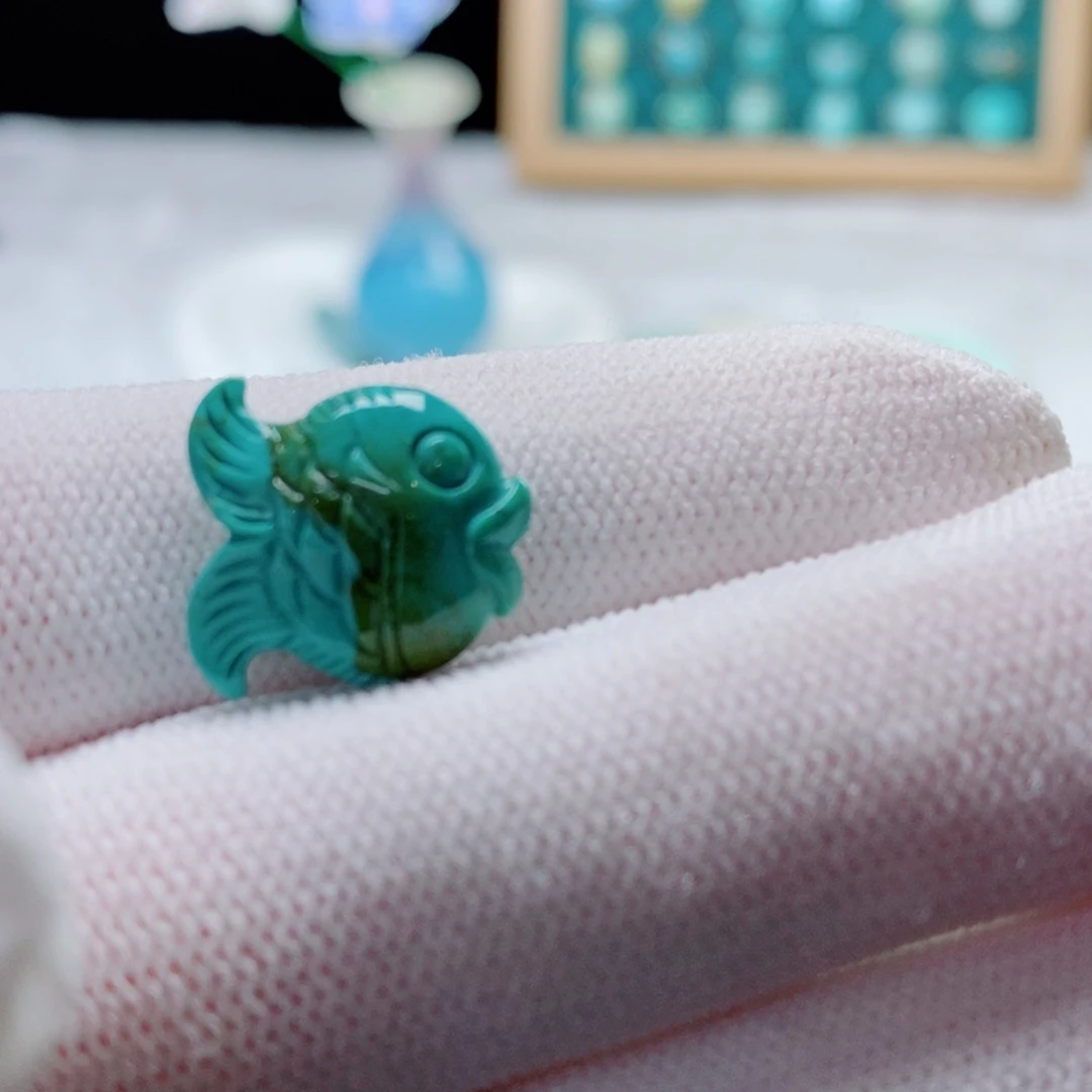 绿松石未镶嵌珠宝半成品