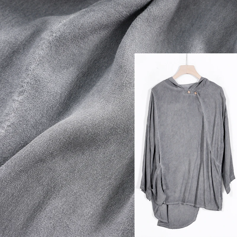 【蓉哥出品】亚麻连帽上衣8320