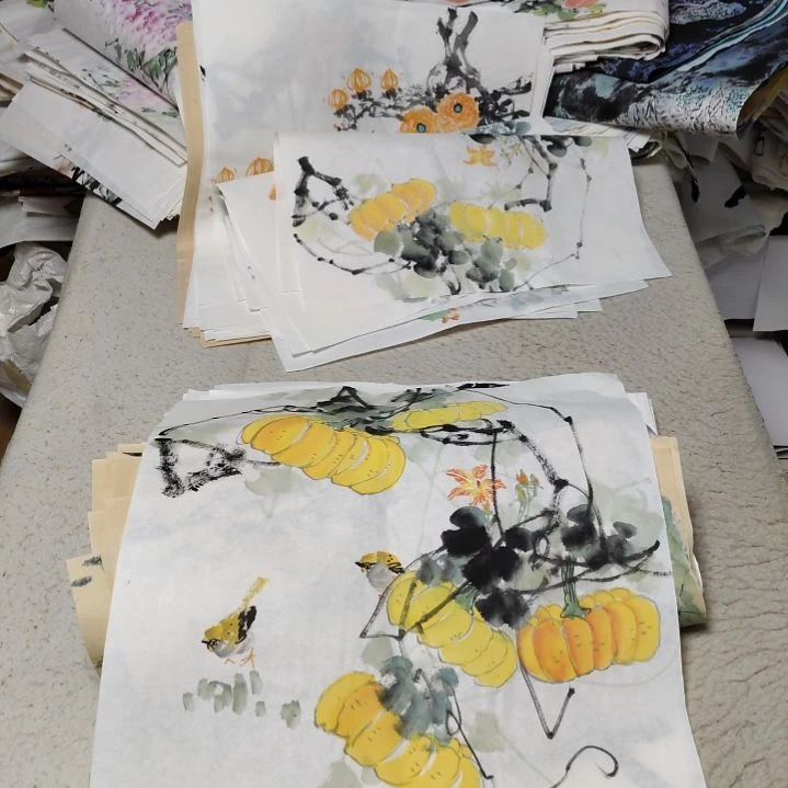 无***念国画国画花鸟花鸟国画