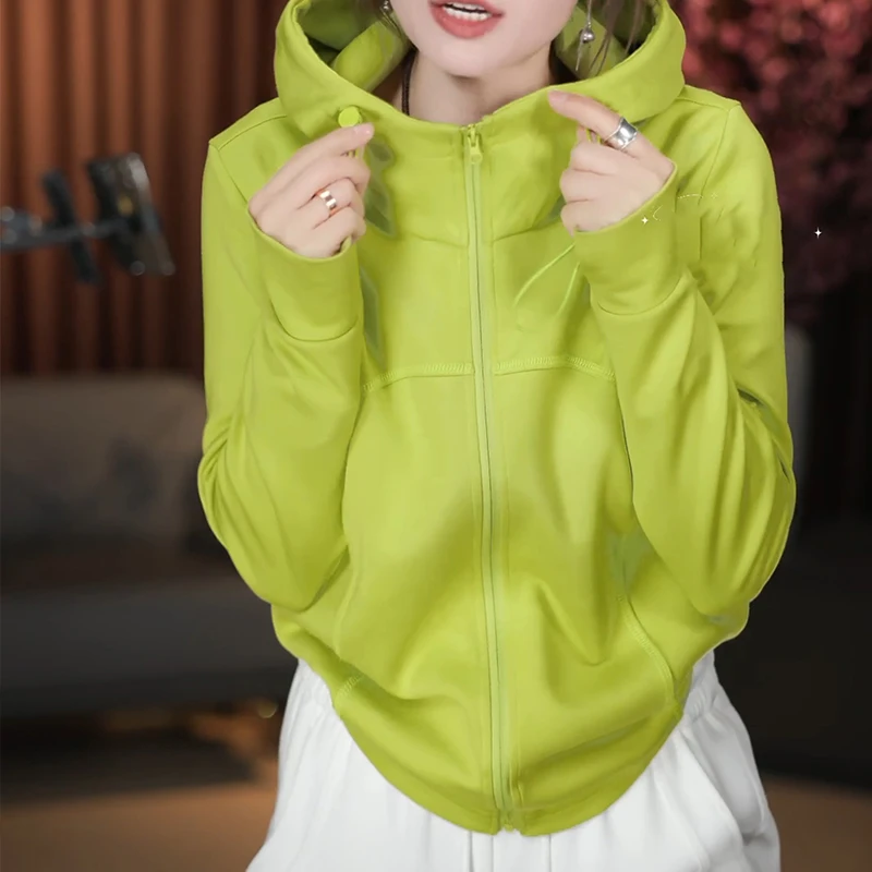 独特漂亮初春连帽开衫卫衣外套女2025新款爆款小个子超火减龄上衣