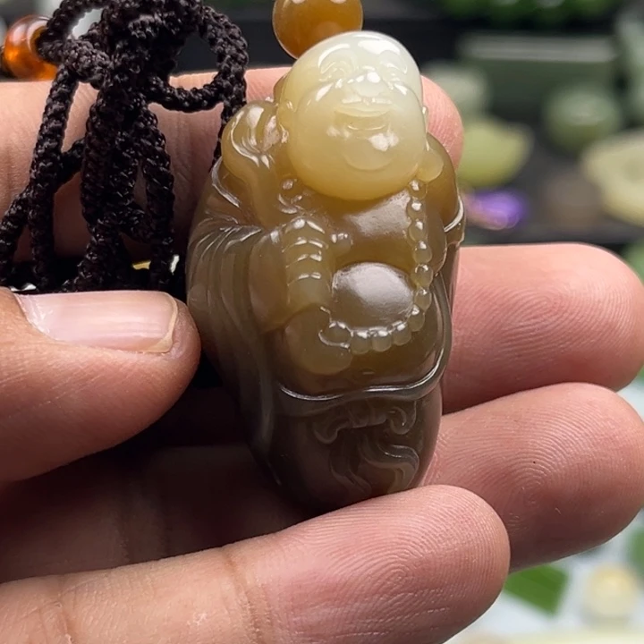 和田玉未镶嵌套链