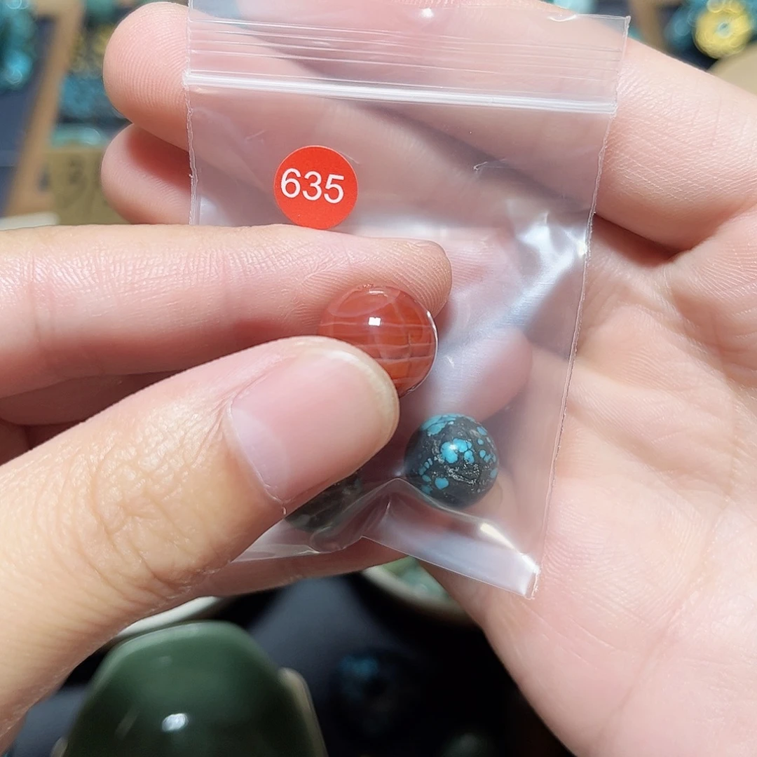 小***河未镶嵌圆珠桶珠老型手串！！玛瑙/玉髓