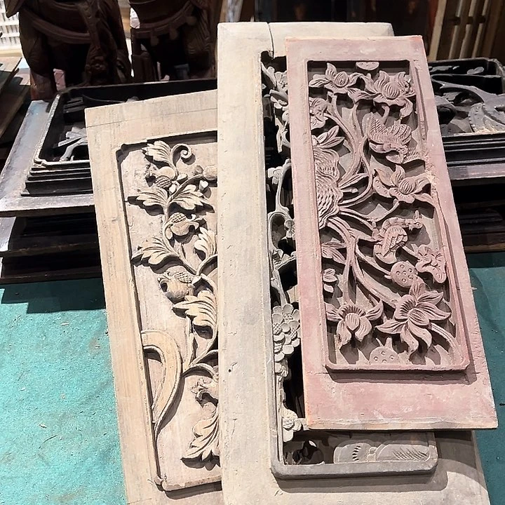 邢****老花板老木雕板子