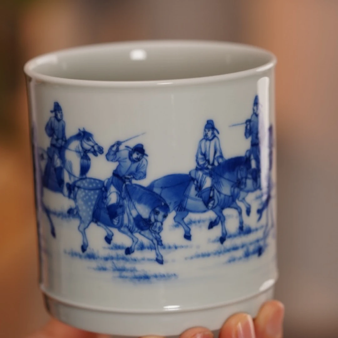 天心雅器八达春游大杯天心传人手造