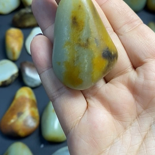 和田玉未镶嵌挂件62