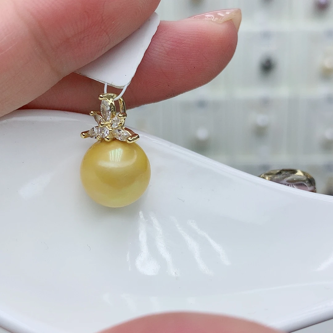 吊坠(赠链)淡水珍珠合金