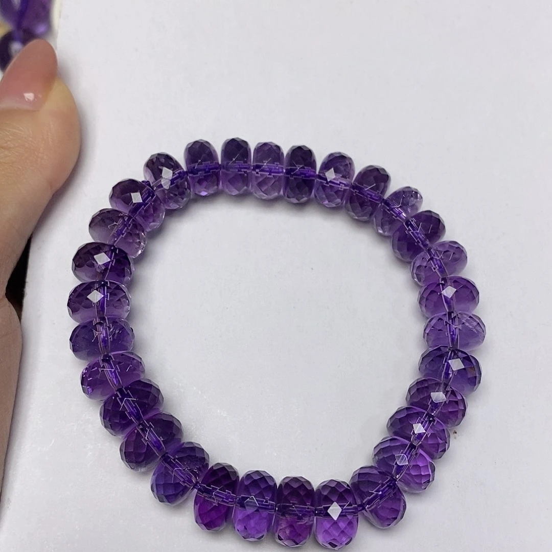 紫晶珠宝半成品未镶嵌巴西10m