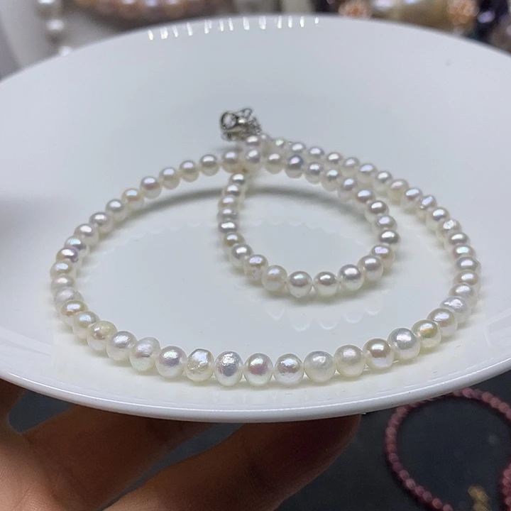 淡水珍珠颈饰未镶嵌