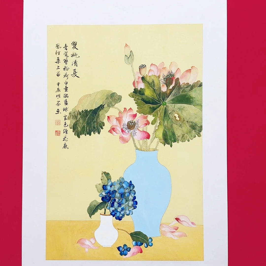 国画向明芬老师精品