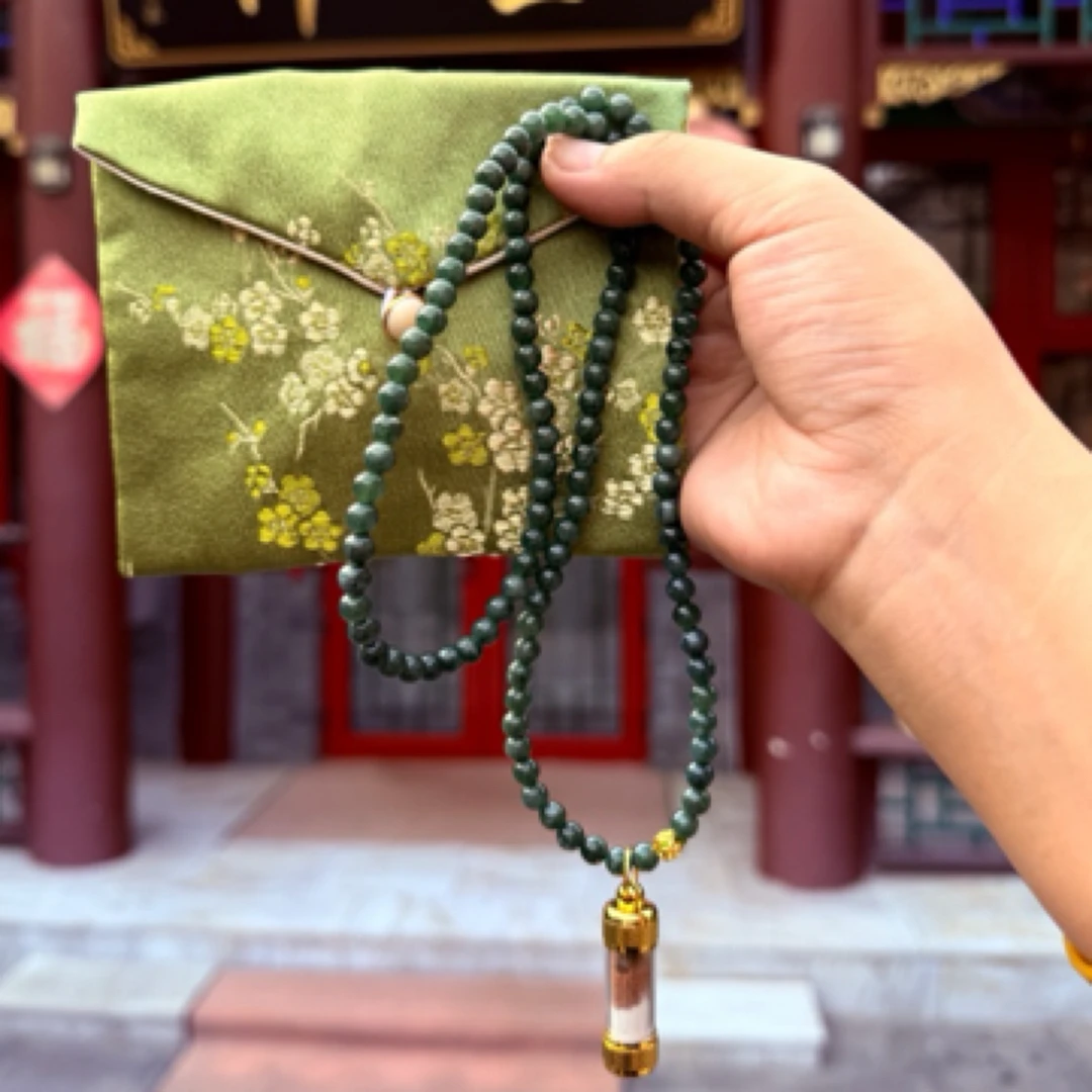 合金大理石项链 女款精致项链精美