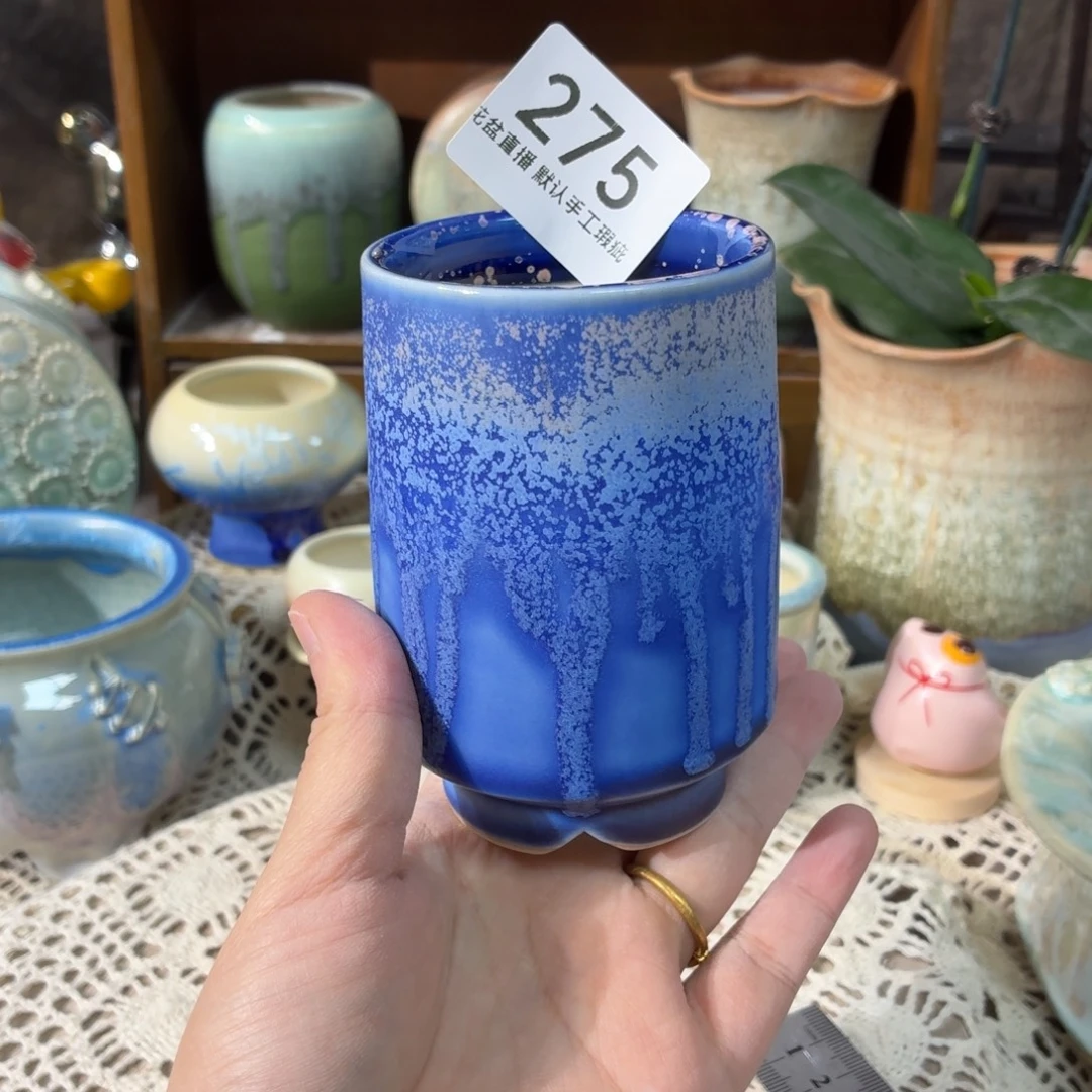 景德镇陶瓷花盆艺术