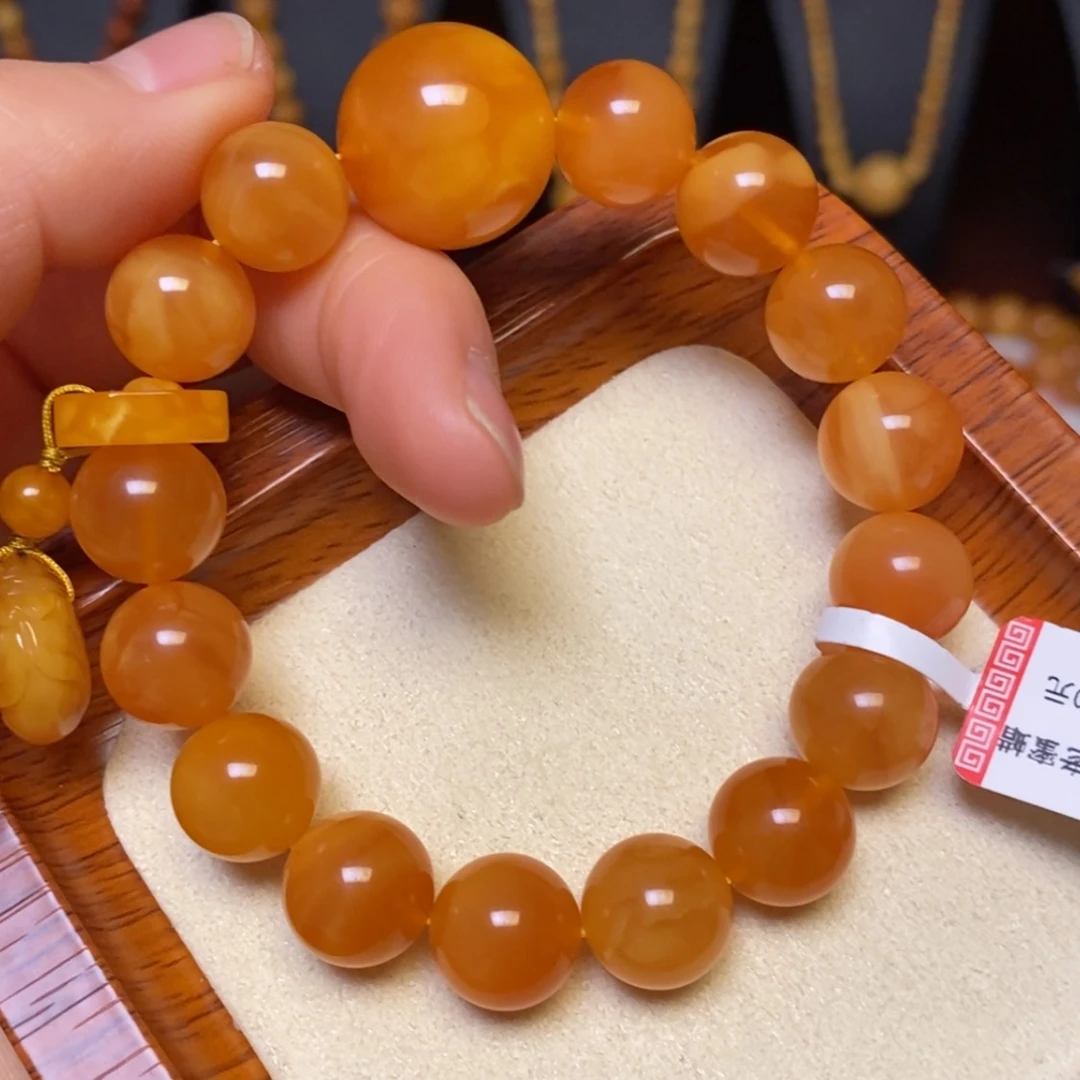 【闪购商品】蜜蜡手链未镶嵌手串