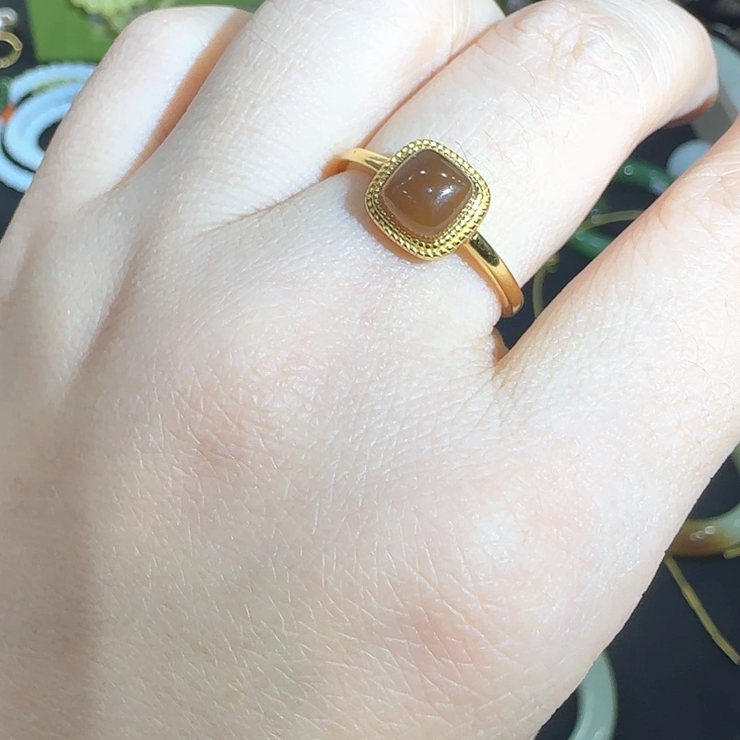 和田玉戒指未镶嵌