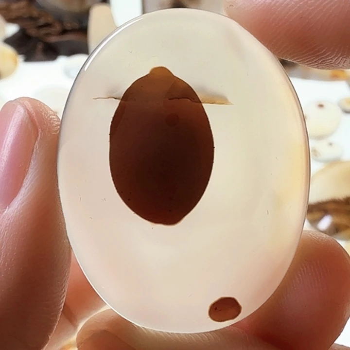 未镶嵌玛瑙/玉髓珠宝半成品