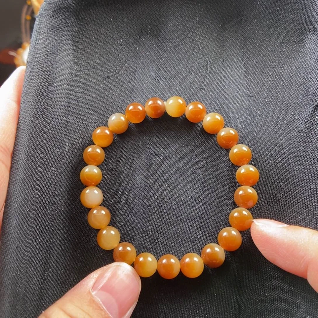 和田玉（糖玉）未镶嵌手链