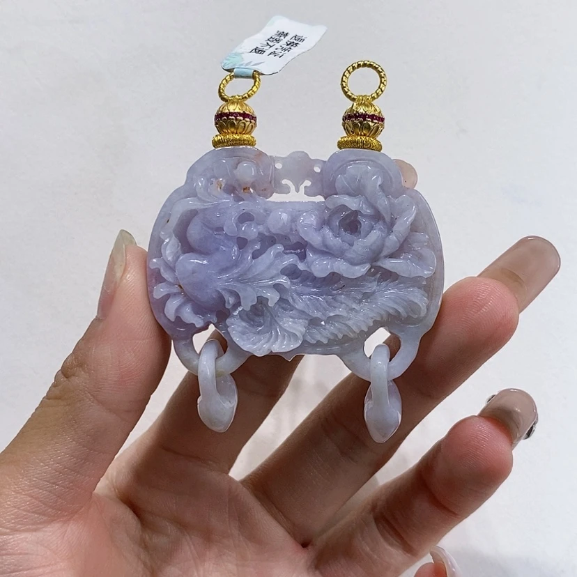 【闪购商品】翡翠未镶嵌颈饰