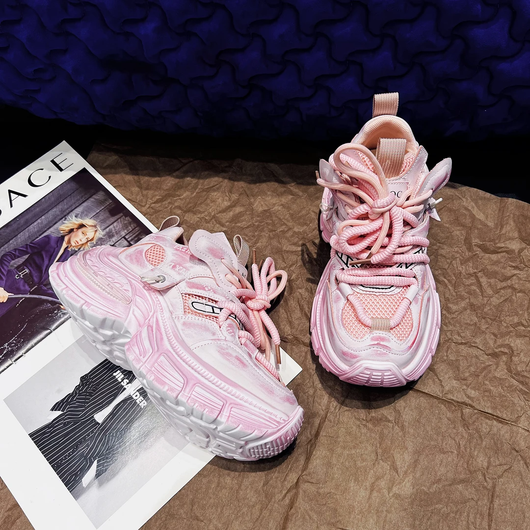 【淘爱朵】增高7cm时尚潮流百搭女士休闲鞋 1818-8